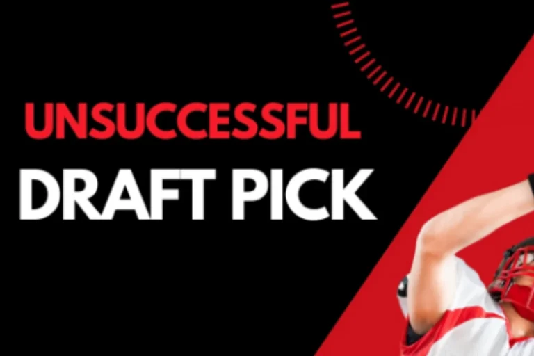 The Unsuccessful Draft Pick: How to Avoid the Pitfalls